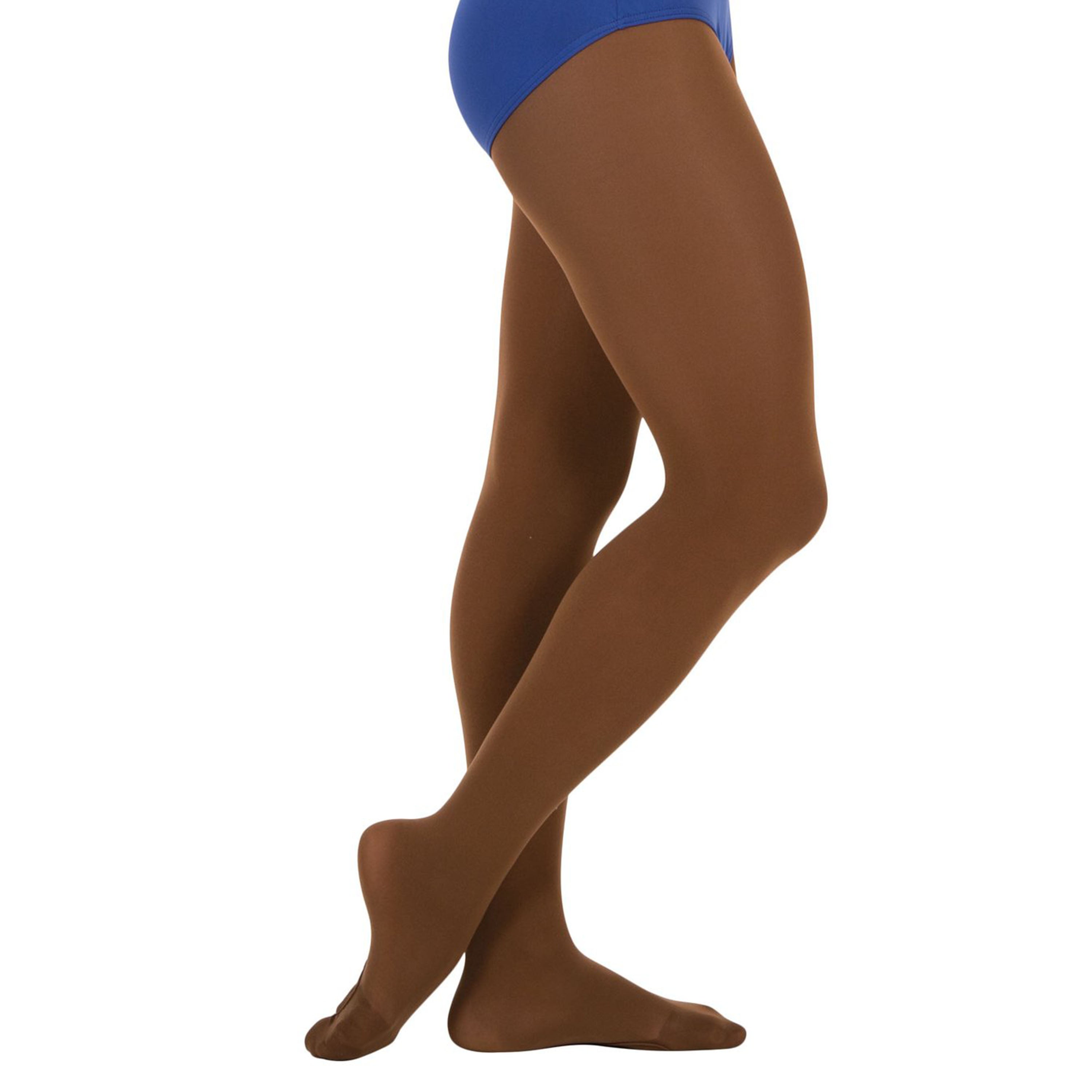 Body Wrappers Women's Plus Size Convertible Body Dance Tights, A91X, New Without Tags